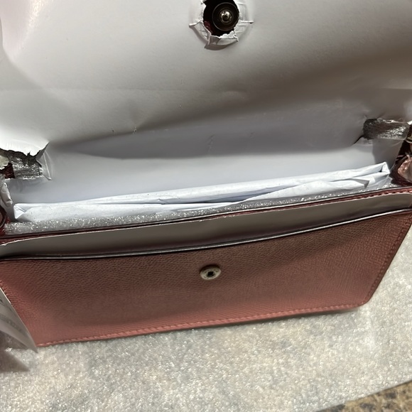 Coach Foldover Wristlet With Daisy Appliqué - Picture 9 of 10